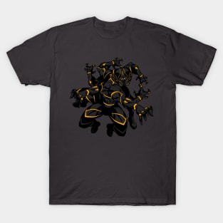 Black Panther - Gold T-Shirt